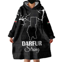 Darfur Sudan Strong Wearable Blanket Hoodie Pray for Tarseen - Wonder Print Shop