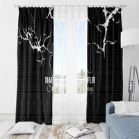 Darfur Sudan Strong Window Curtain Pray for Tarseen - Wonder Print Shop