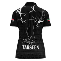 Darfur Sudan Strong Women Polo Shirt Pray for Tarseen - Wonder Print Shop