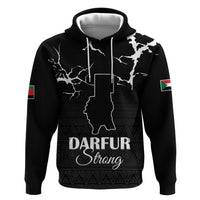 Darfur Sudan Strong Zip Hoodie Pray for Tarseen - Wonder Print Shop