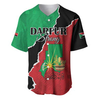 Personalized Sudan Baseball Jersey Darfur Be Strong - Wonder Print Shop