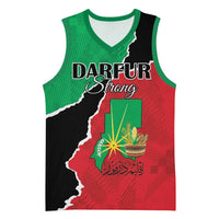 Personalized Sudan Basketball Jersey Darfur Be Strong - Wonder Print Shop
