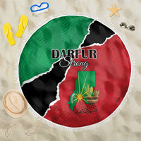 Sudan Beach Blanket Darfur Be Strong - Wonder Print Shop