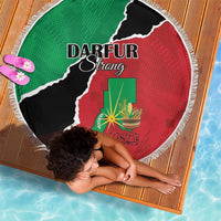 Sudan Beach Blanket Darfur Be Strong - Wonder Print Shop