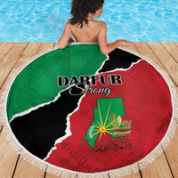 Sudan Beach Blanket Darfur Be Strong - Wonder Print Shop