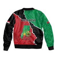 Personalized Sudan Bomber Jacket Darfur Be Strong - Wonder Print Shop