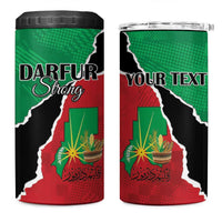 Personalized Sudan 4 in 1 Can Cooler Tumbler Darfur Be Strong - Wonder Print Shop