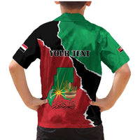 Personalized Sudan Family Matching Mermaid Dress and Hawaiian Shirt Darfur Be Strong - Wonder Print Shop