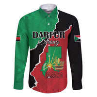 Personalized Sudan Family Matching Puletasi and Hawaiian Shirt Darfur Be Strong - Wonder Print Shop