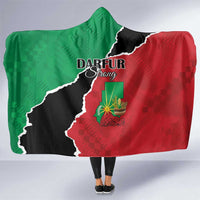 Sudan Hooded Blanket Darfur Be Strong - Wonder Print Shop