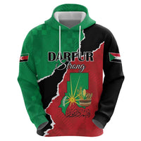 Personalized Sudan Hoodie Darfur Be Strong - Wonder Print Shop