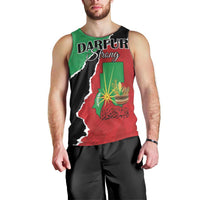 Personalized Sudan Men Tank Top Darfur Be Strong - Wonder Print Shop
