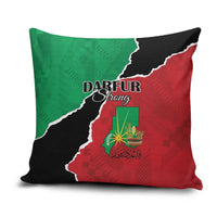 Sudan Pillow Cover Darfur Be Strong - Wonder Print Shop