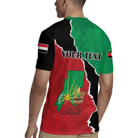 Personalized Sudan Rugby Jersey Darfur Be Strong - Wonder Print Shop