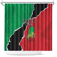 Sudan Shower Curtain Darfur Be Strong - Wonder Print Shop