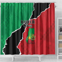 Sudan Shower Curtain Darfur Be Strong - Wonder Print Shop