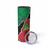 Personalized Sudan Skinny Tumbler Darfur Be Strong - Wonder Print Shop