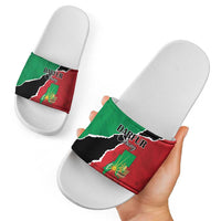 Sudan Slide Sandals Darfur Be Strong - Wonder Print Shop