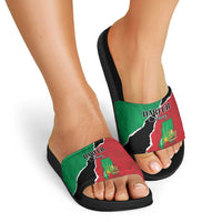Sudan Slide Sandals Darfur Be Strong - Wonder Print Shop