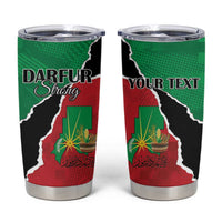 Personalized Sudan Tumbler Cup Darfur Be Strong - Wonder Print Shop