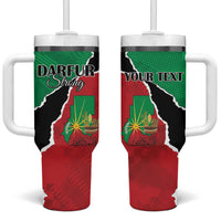 Personalized Sudan Tumbler With Handle Darfur Be Strong - Wonder Print Shop