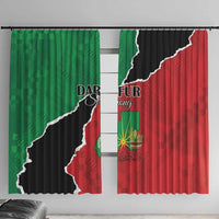 Sudan Window Curtain Darfur Be Strong - Wonder Print Shop