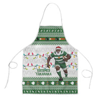Zimbabwe Rugby Christmas Apron The Sables Krismes Yakanaka - Wonder Print Shop