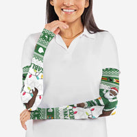 Zimbabwe Rugby Christmas Arm Sleeves The Sables Krismes Yakanaka - Wonder Print Shop
