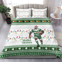 Zimbabwe Rugby Christmas Bedding Set The Sables Krismes Yakanaka - Wonder Print Shop
