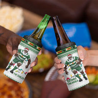 Zimbabwe Rugby Christmas 4 in 1 Can Cooler Tumbler The Sables Krismes Yakanaka - Wonder Print Shop