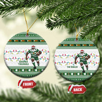 Zimbabwe Rugby Christmas Ceramic Ornament The Sables Krismes Yakanaka - Wonder Print Shop