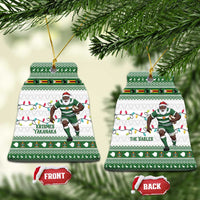 Zimbabwe Rugby Christmas Ceramic Ornament The Sables Krismes Yakanaka - Wonder Print Shop