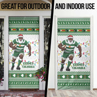 Zimbabwe Rugby Christmas Door Cover The Sables Krismes Yakanaka - Wonder Print Shop
