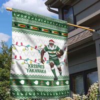 Zimbabwe Rugby Christmas Garden Flag The Sables Krismes Yakanaka - Wonder Print Shop