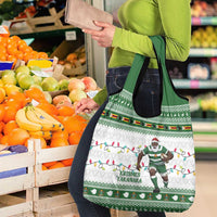 Zimbabwe Rugby Christmas Grocery Bag The Sables Krismes Yakanaka - Wonder Print Shop