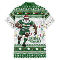 Zimbabwe Rugby Christmas Hawaiian Shirt The Sables Krismes Yakanaka - Wonder Print Shop