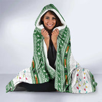 Zimbabwe Rugby Christmas Hooded Blanket The Sables Krismes Yakanaka - Wonder Print Shop