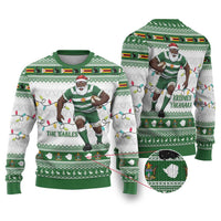 Zimbabwe Rugby Christmas Ugly Christmas Sweater The Sables Krismes Yakanaka - Wonder Print Shop