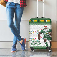 Zimbabwe Rugby Christmas Luggage Cover The Sables Krismes Yakanaka - Wonder Print Shop