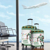 Zimbabwe Rugby Christmas Luggage Cover The Sables Krismes Yakanaka - Wonder Print Shop