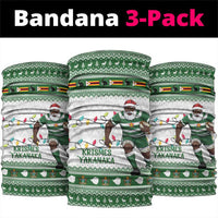 Zimbabwe Rugby Christmas Neck Gaiter The Sables Krismes Yakanaka - Wonder Print Shop