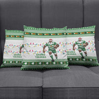 Zimbabwe Rugby Christmas Pillow Cover The Sables Krismes Yakanaka - Wonder Print Shop