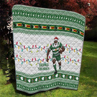 Zimbabwe Rugby Christmas Quilt The Sables Krismes Yakanaka - Wonder Print Shop