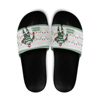 Zimbabwe Rugby Christmas Slide Sandals The Sables Krismes Yakanaka - Wonder Print Shop