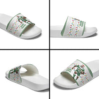 Zimbabwe Rugby Christmas Slide Sandals The Sables Krismes Yakanaka - Wonder Print Shop