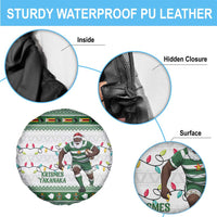 Zimbabwe Rugby Christmas Spare Tire Cover The Sables Krismes Yakanaka - Wonder Print Shop