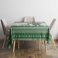 Zimbabwe Rugby Christmas Tablecloth The Sables Krismes Yakanaka - Wonder Print Shop