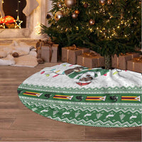 Zimbabwe Rugby Christmas Tree Skirt The Sables Krismes Yakanaka - Wonder Print Shop