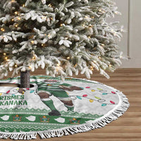 Zimbabwe Rugby Christmas Tree Skirt The Sables Krismes Yakanaka - Wonder Print Shop