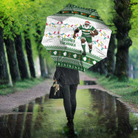 Zimbabwe Rugby Christmas Umbrella The Sables Krismes Yakanaka - Wonder Print Shop